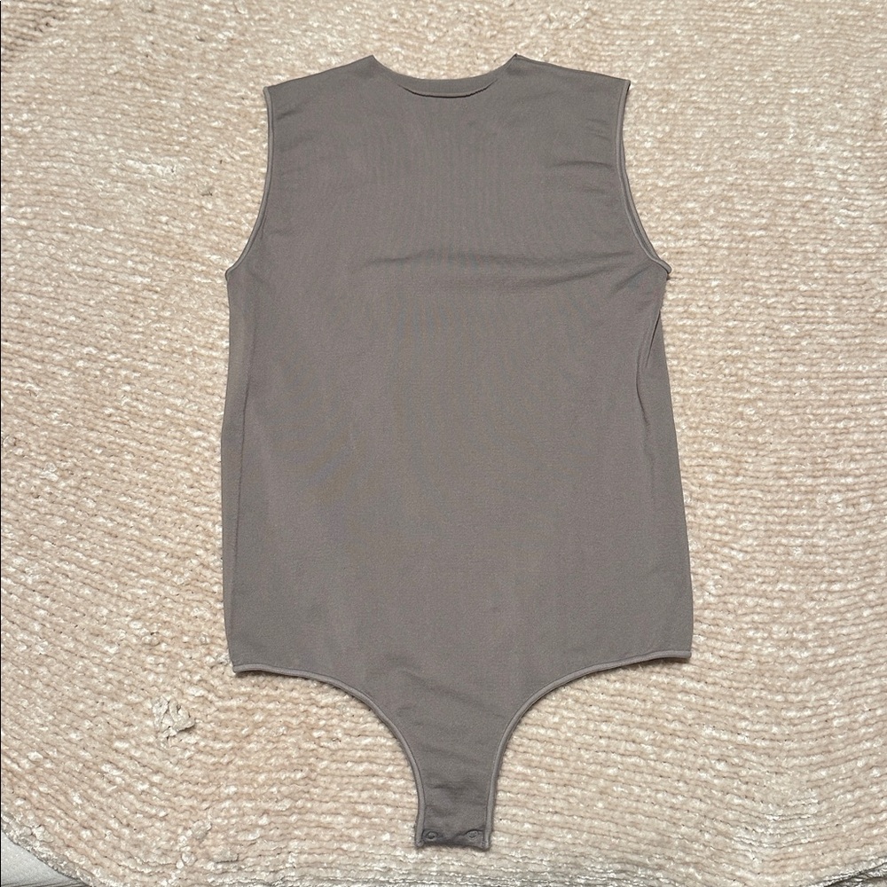 SKIMS Charcoal Bodysuit